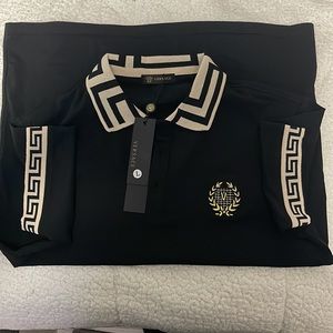 Black Versace Men’s Polo